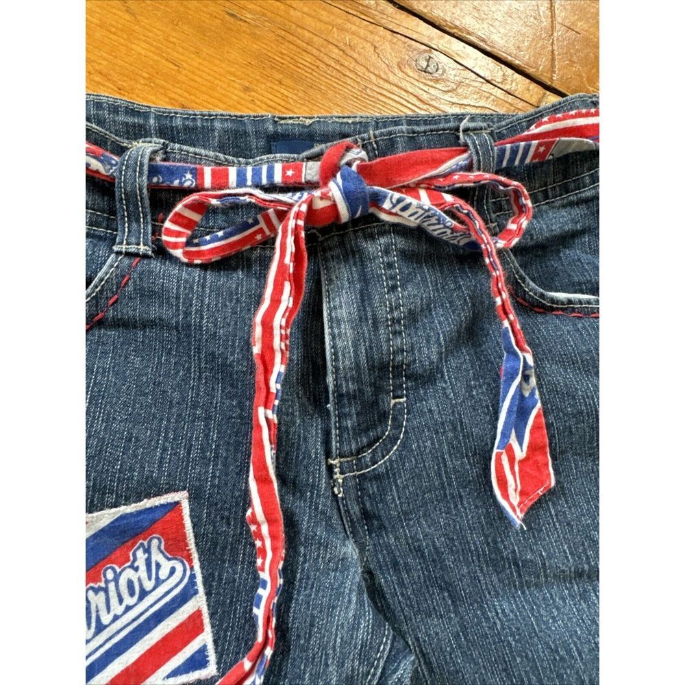 Custom NFL Jeans New England Patriots - Osh Kosh B'gosh Sz 6 - Picture 3 of 8